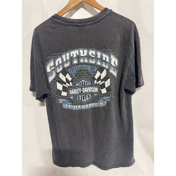 Harley-Davidson Other - Vintage 1995 SOUTHSIDE HARLEY DAVIDSON INDIANAPOLIS T SHIRT MENS SIZE L Single s